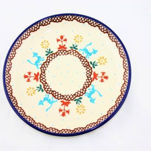 Bunzlau Gebaksbordje 1130X - 261 (Bunzlau). Bunzlau Gebaksbordje 1130X 261 Voor een heerlijk taartje