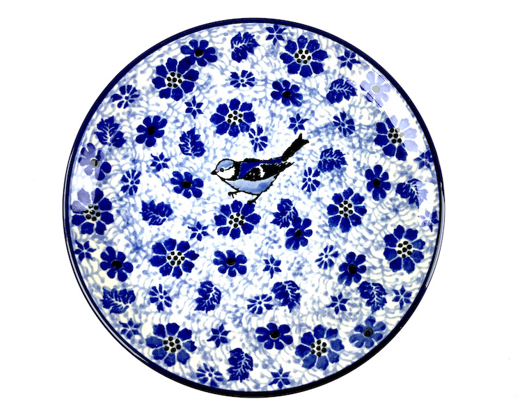 261 Bunzlau Gebaksbordje 1519X - 261 (Bunzlau). 261 Bunzlau Gebaksbordje 1519X Voor een heerlijk taartje