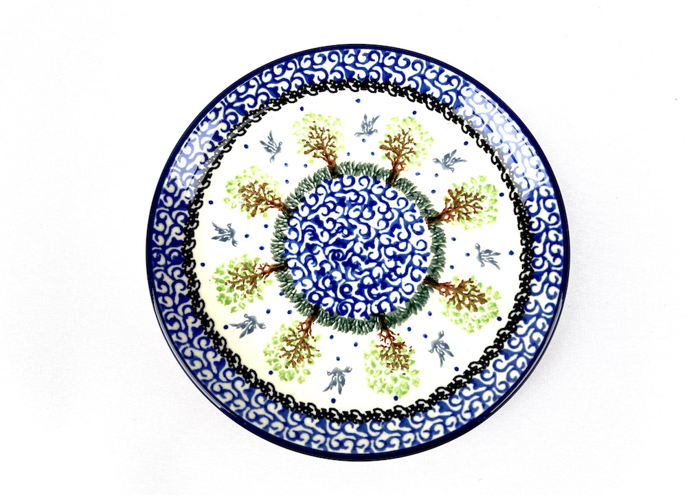 261 Bunzlau Gebaksbordje 1744X - 261 (Bunzlau). 261 Bunzlau Gebaksbordje 1744X Voor een heerlijk taartje