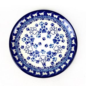 Bunzlau Gebaksbordje 1772X  - 261 (Bunzlau). Bunzlau Gebaksbordje 1772X 261 Voor een heerlijk taartje