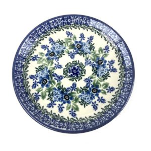 261 Bunzlau Gebaksbordje 1865X - 261 (Bunzlau). 261 Bunzlau Gebaksbordje 1865X Voor een heerlijk taartje