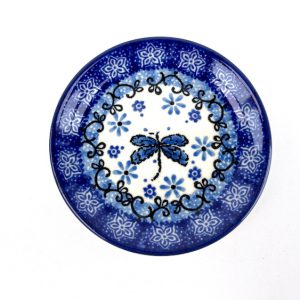 262 Bunzlau Theetipje 1944X - 262 (Bunzlau). 262 Bunzlau Theetipje 1944X&nbsp;tea bag dish&nbsp; Ronde schotel