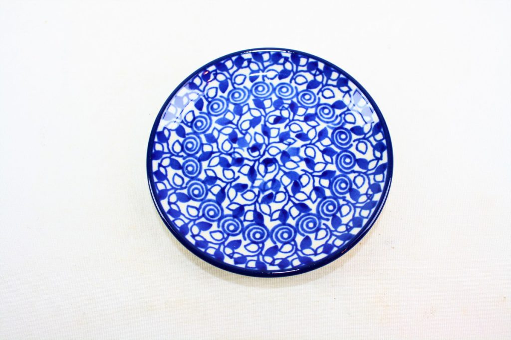 Bunzlau Theetipje 2347X - 262 (Bunzlau). Bunzlau Theetipje 2347X tea bag dish 262 Ronde schotel