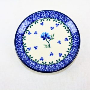 Bunzlau Theetipje 2415X  - 262 (Bunzlau). Bunzlau Theetipje 2415X tea bag dish 262 Ronde schotel