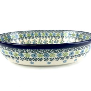 299 Bunzlau Ovale schaal 24 X 16cm 2726X - 299 (Bunzlau). 299 Bunzlau Ovale schaal 24 X 16cm 2726X Geschikt voor 2 personen.