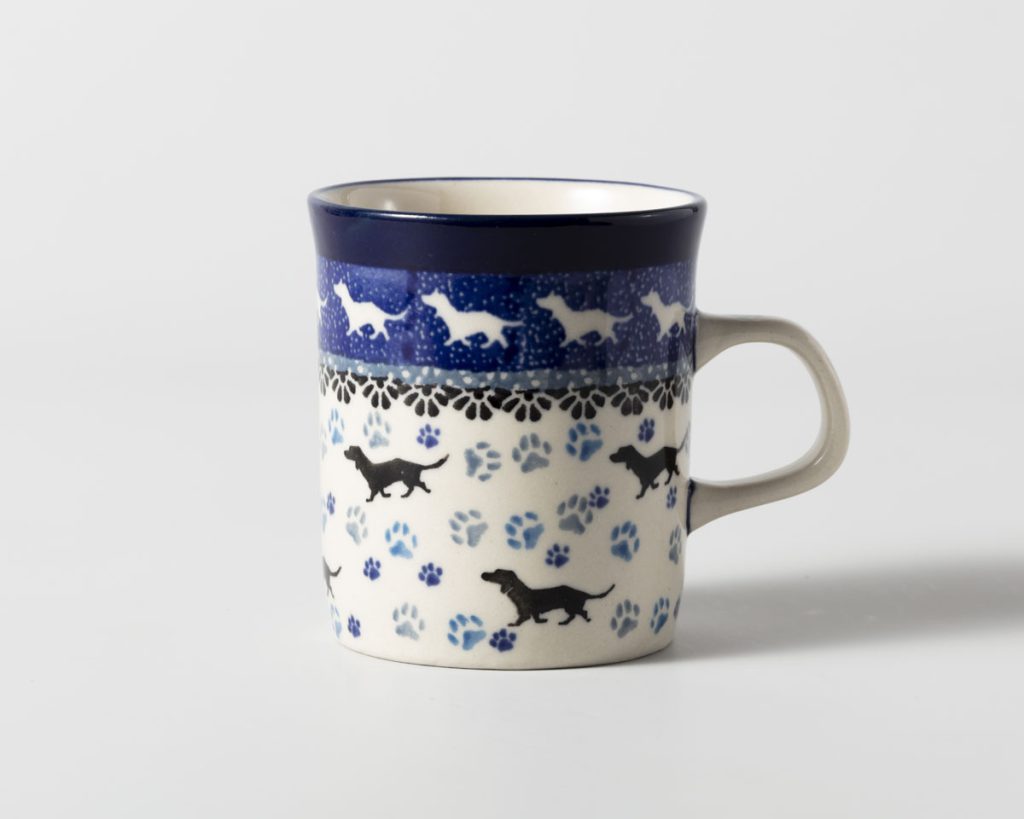 Bunzlau Mok recht klein 2151X Teckel 150 ml - 328 (Bunzlau). Bunzlau Mok recht klein Teckel 2151X 150 ml 328 Klein recht mokje