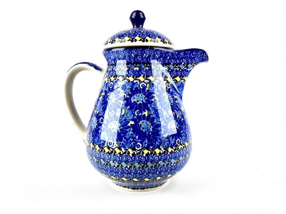 338 Bunzlau Koffiekan Unikat decor U4744X - 338 (Bunzlau). 338 Bunzlau Koffiekan Unikat decor U4744X eerste kwaliteit voor vele bakjes koffie.