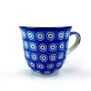 342 Bunzlau Tulp mok 1294X 180 ml - 342 (Bunzlau). Bunzlau Tulp mok 1294X 180ml Fijne kop voor koffie of thee Hoogwaardig van kwaliteit- handgemaakt en hand gedecoreerd.