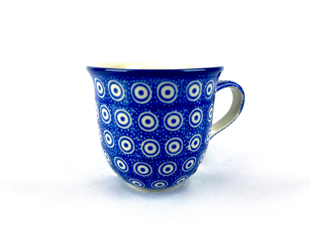 342 Bunzlau Tulp mok 1294X 180 ml - 342 (Bunzlau). Bunzlau Tulp mok 1294X 180ml Fijne kop voor koffie of thee Hoogwaardig van kwaliteit- handgemaakt en hand gedecoreerd.