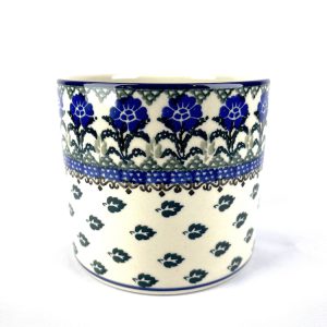 361 Bunzlau Kruidenpot 1071X - 361 (Bunzlau). 361 Bunzlau Kruidenpot 1071X Kruiden - bloem - lepel pot of wat nog meer.