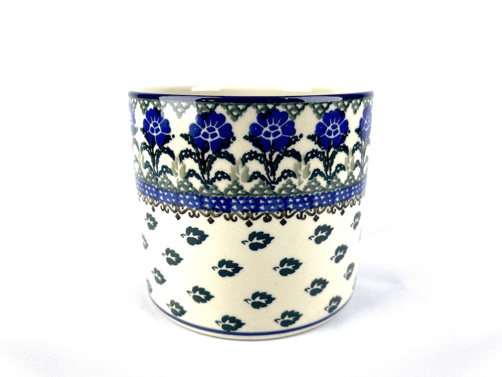 361 Bunzlau Kruidenpot 1071X - 361 (Bunzlau). 361 Bunzlau Kruidenpot 1071X Kruiden - bloem - lepel pot of wat nog meer.