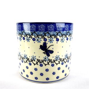 361 Bunzlau Kruidenpot  1944X - 361 (Bunzlau). 361 Bunzlau Kruidenpot  1944X Kruiden - bloem - lepel pot of wat nog meer.