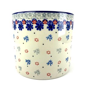 361 Bunzlau Kruidenpot 2636X - 361 (Bunzlau). 361 Bunzlau Kruidenpot 2636X Kruiden - bloem - lepel pot of wat nog meer.