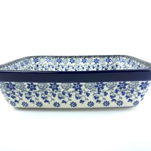 404 Bunzlau Rechthoekige schaal 1829X - 404 (Bunzlau). 404 Bunzlau Rechthoekige schaal 1829X Ovenschaal Handig formaat geschikt voor  2 à 3 personen.