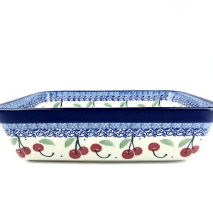 404 Bunzlau Rechthoekige schaal 2715X - 404 (Bunzlau). 404 Bunzlau Rechthoekige schaal 2715X Ovenschaal Handig formaat geschikt voor  2 à 3 personen.