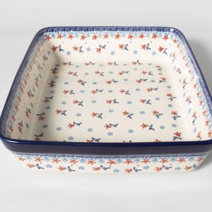 406 Bunzlau Rechthoekige Ovenschaal 2634X - 406 (Bunzlau). 406 Bunzlau Rechthoekige Ovenschaal Decor 2634X  32