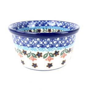 409 Bunzlau Schaaltje 1366X - 409 (Bunzlau). 409 Bunzlau Schaaltje 1366X Ramakin/crème brulee rond schaaltje .