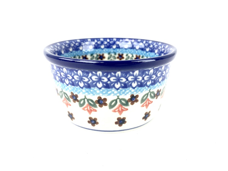 409 Bunzlau Schaaltje 1366X - 409 (Bunzlau). 409 Bunzlau Schaaltje 1366X Ramakin/crème brulee rond schaaltje .