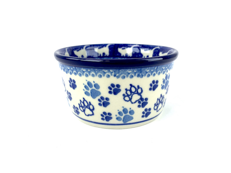 409 Bunzlau Schaaltje 1771X Black cat - 409 (Bunzlau). 409 Bunzlau Schaaltje 1771X Black cat Ramakin/crème brulee Of voor nootjes