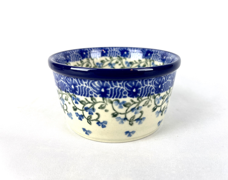 409 Bunzlau Schaaltje 1932X - 409 (Bunzlau). 409 Bunzlau Schaaltje 1932X Ramakin/crème brulee rond schaaltje .