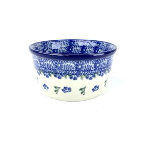 409 Bunzlau Schaaltje 1935X - 409 (Bunzlau). 409 Bunzlau Schaaltje 1935X Ramakin/crème brulee rond schaaltje .