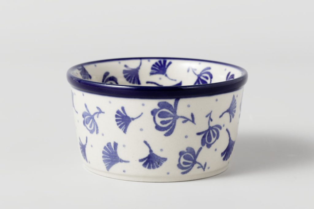 409 Bunzlau Schaaltje 2629X - 409 (Bunzlau). 409 Bunzlau Schaaltje 2629X 409 Ramakin/crème brulee rond schaaltje .