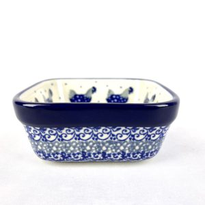 428 Bunzlau vierkant schaaltje 9