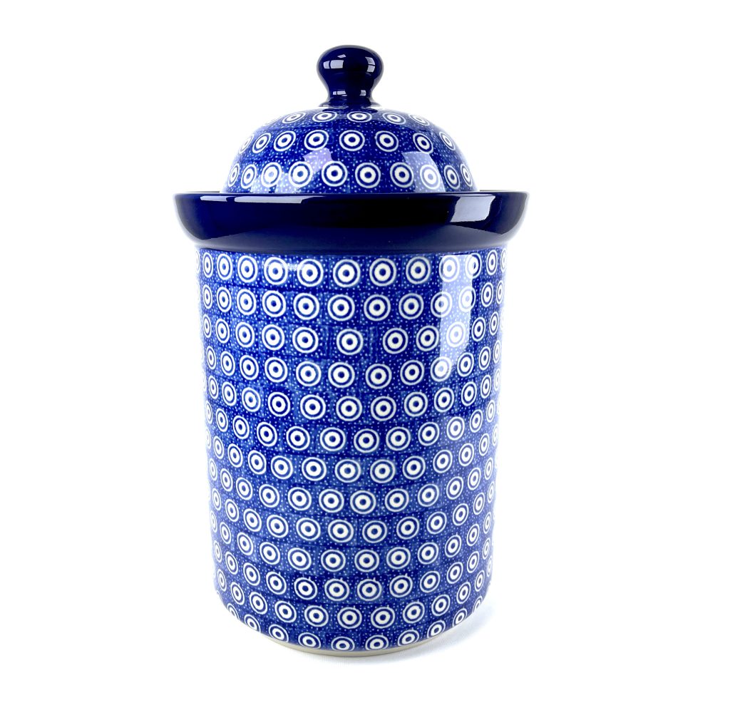 494 Bunzlau Voorraadpot 1294X - 494 (Bunzlau). 494 Bunzlau Voorraadpot 1294X Grootste maat voorraadpot  inhoud: 2 L Pasta