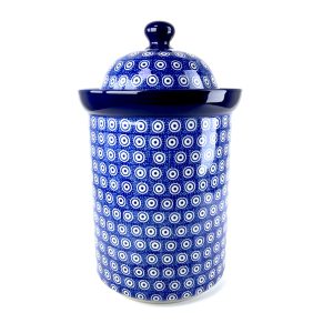 494 Bunzlau Voorraadpot 1294X - 494 (Bunzlau). 494 Bunzlau Voorraadpot 1294X Grootste maat voorraadpot  inhoud: 2 L Pasta