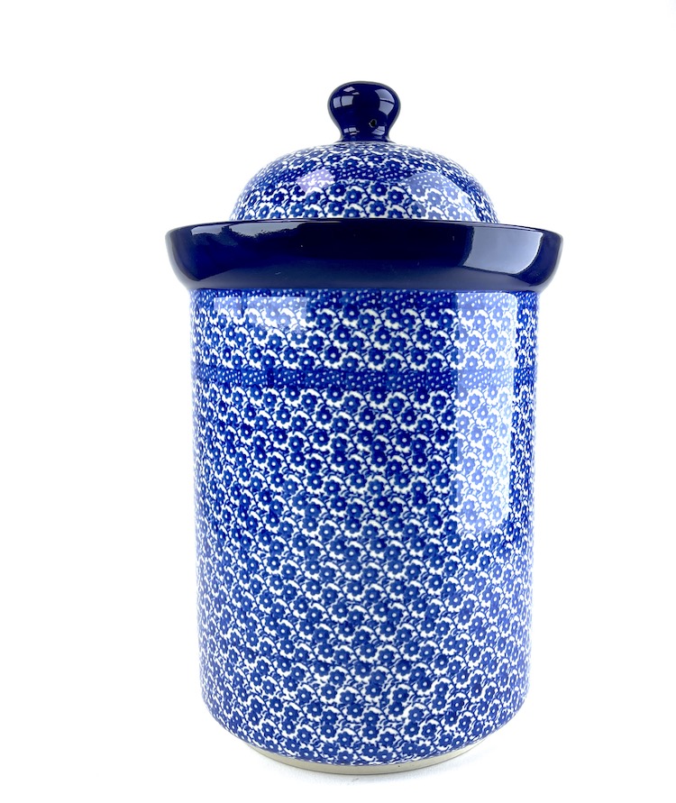 494 Bunzlau Voorraadpot 2546X Midnight Blue - 494 (Bunzlau). 494 Bunzlau Voorraadpot 2546X Midnight Blue Inhoud: 2 liter Grootste maat voorraadpot : Model gaat er helaas uit.