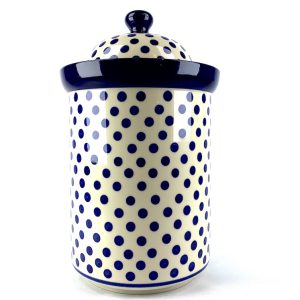 494 Bunzlau Voorraadpot 61X - 494 (Bunzlau). 494 Bunzlau Voorraadpot 61X Grootste maat voorraadpot  inhoud: 2 L Pasta