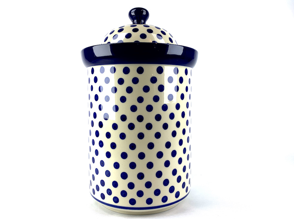 494 Bunzlau Voorraadpot 61X - 494 (Bunzlau). 494 Bunzlau Voorraadpot 61X Grootste maat voorraadpot  inhoud: 2 L Pasta