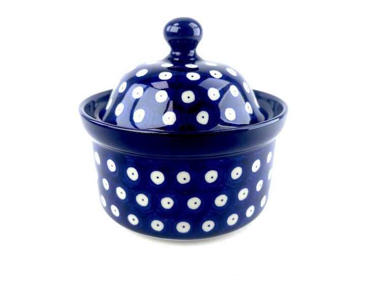 496  Bunzlau Voorraadpot / snoeppot 70AX Blue Eyes - 496 (Bunzlau). 496 &nbsp;Bunzlau Voorraadpot / snoeppot 70AX Blue Eyes 0