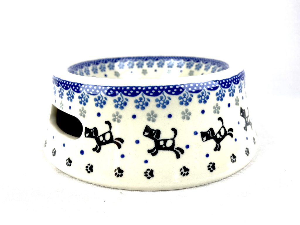 525 Bunzlau Honden voerbak 2648 - 525 (Bunzlau). 525 Bunzlau Honden voerbak 2648 Kan ook eventueel voor een grote kat