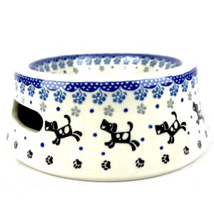 525 Bunzlau Honden voerbak 2648 - 525 (Bunzlau). 525 Bunzlau Honden voerbak 2648 Kan ook eventueel voor een grote kat