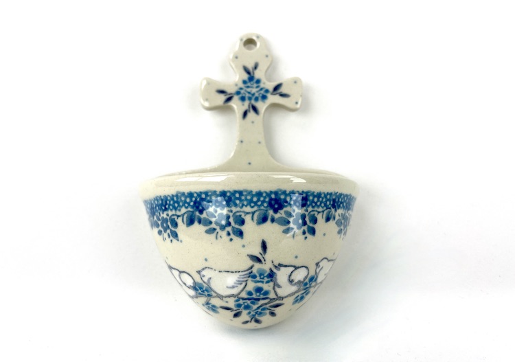 529 Bunzlau Wijwaterbakje 2323 - 529 (Bunzlau). 529 Bunzlau Wijwaterbakje 2323.