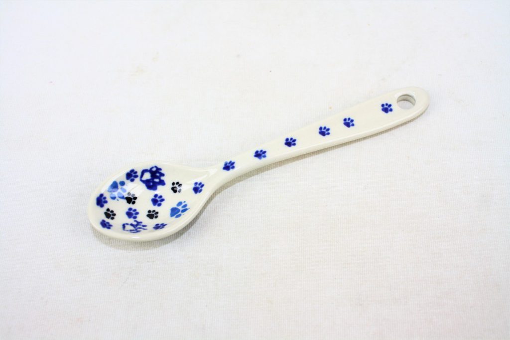 Bunzlau Theelepeltje 1771 - 592 (Bunzlau). Bunzlau Theelepeltje 1771 592.