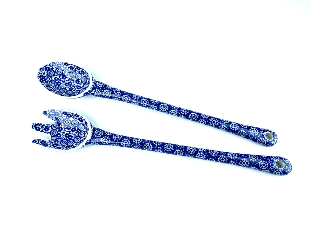 593 594 Bunzlau Sla couvert 2615 - 593 594 (Bunzlau). 593 594 Bunzlau Sla couvert 2615 Set.