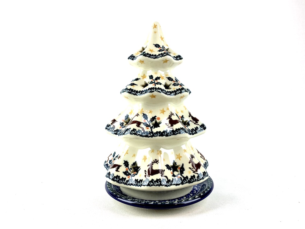 602 Bunzlau Kerstboom middel groot 20