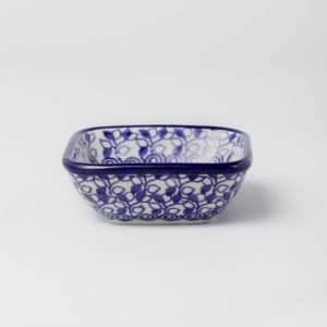 604 Bunzlau vierkant schaaltje 8 x 8 cm 2347X - 604 (Bunzlau). 604 Bunzlau vierkant schaaltje 8 x 8 cm 2347X 604 Klein model schaaltje Voor een theezakje