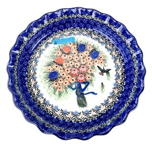 636 Bunzlau Unikat Pie-schaal U2927 - 636 (Bunzlau). 636 Bunzlau Unikat Pie-schaal U2927 Taartvorm