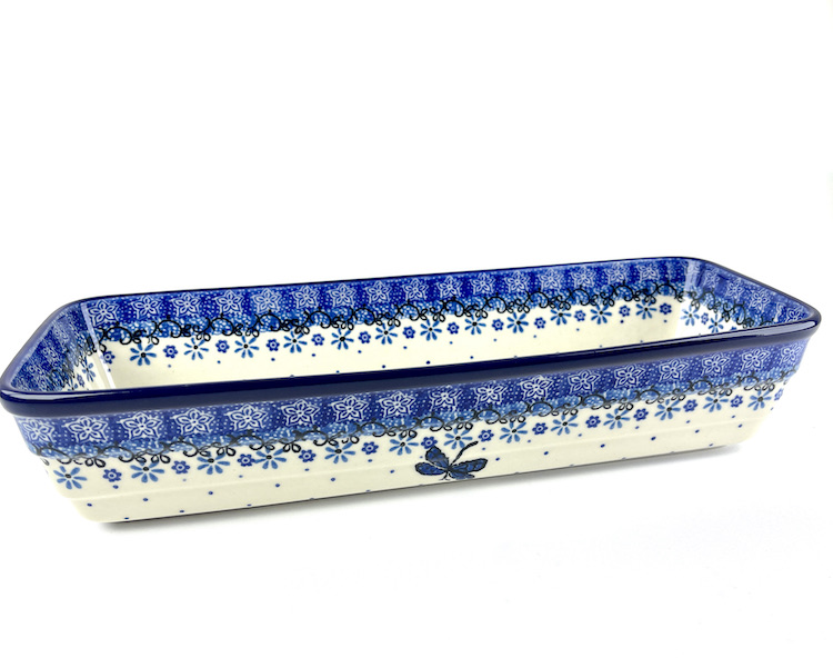 784 Bunzlau Cakeschaal 1944X - 784 (Bunzlau). 784 Bunzlau Cakeschaal 1944X 2e Qlty: Een paar kleine oneffenheden.