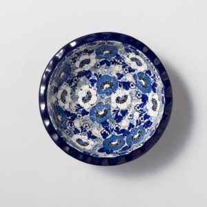 817 Bunzlau Serveerschaaltje geribbelde rand U4824 - 817 (Bunzlau). 817 Bunzlau Serveerschaaltje geribbelde rand U4824 Lief