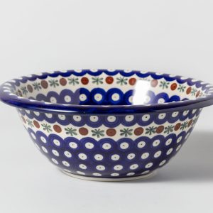 862 Bunzlau schaal 70X 21cm Flower Tendril - 862 (Bunzlau). 862 Bunzlau schaal 70X 21cm Flower Tendril Unieke schaal