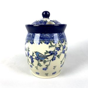 962 Bunzlau Voorraadpot 1935X - 962 (Bunzlau). 962 Bunzlau Voorraadpot 1935X Jampot