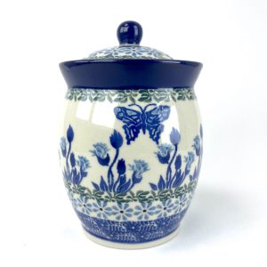 962 Bunzlau Voorraadpot 1937X - 962 (Bunzlau). 962 Bunzlau Voorraadpot 1937X Jampot