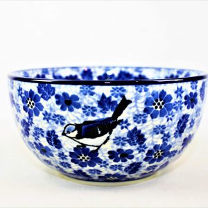 Bunzlau Rijstkom - Rice Bowl 1519X - 986 (Bunzlau). Bunzlau Rijstkom - Rice Bowl 1519X 986 Met een vogeltje aan de buiten en binnenzijde van de kom Ook een fijne kom voor de muesli