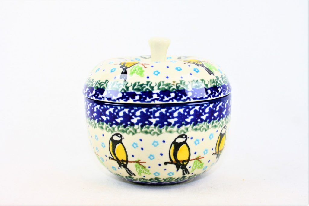 Bunzlau Appelpot klein 1380X - A38 (Bunzlau). Bunzlau Appelpot 1380X klein A38 Klein model Potje voor een gepofte kleine appel Of als snoeppot