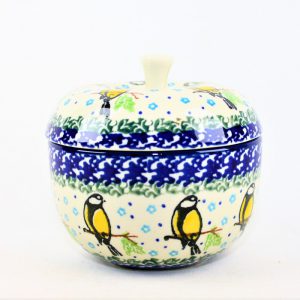 Bunzlau Appelpot klein 1380X - A38 (Bunzlau). Bunzlau Appelpot 1380X klein A38 Klein model Potje voor een gepofte kleine appel Of als snoeppot