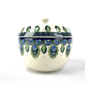 A38 Bunzlau Appelpot klein 2218X - A38 (Bunzlau). A38 Bunzlau Appelpot 2218X klein Potje voor een gepofte kleine appel Of als snoeppot